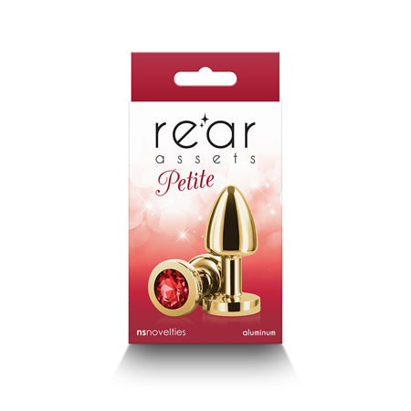 Rear Assets Anal Plug Gold/Red
